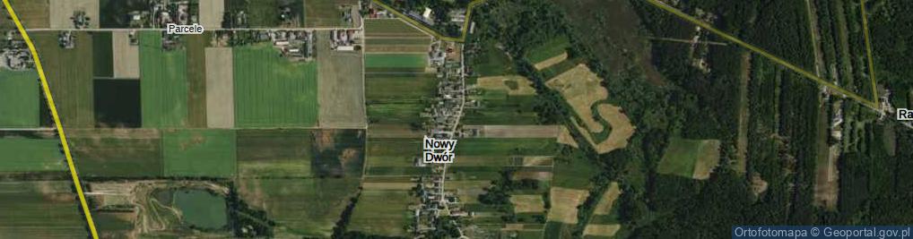 Zdjęcie satelitarne Nowy Dwór ul.